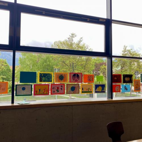 Kunstausstellung in der Aula 