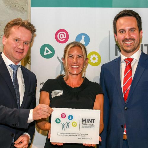 MINT Gütesiegel Verleihung Wien